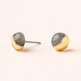 Scout Stone Dipped Stud Earrings