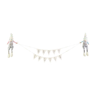 FINAL SALE Happy Easter Gnome Banner