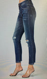 Mid Rise Vintage Relaxed Fit Skinny