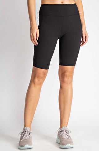 Lindsay Butter Soft Bike Shorts w/Pockets