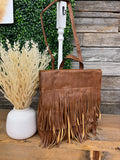 Dolly Western Fringe Convertible Backpack