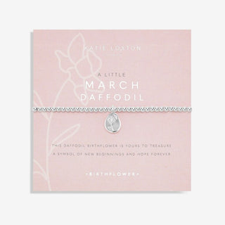 Katie Loxton Birth Flower Bracelet